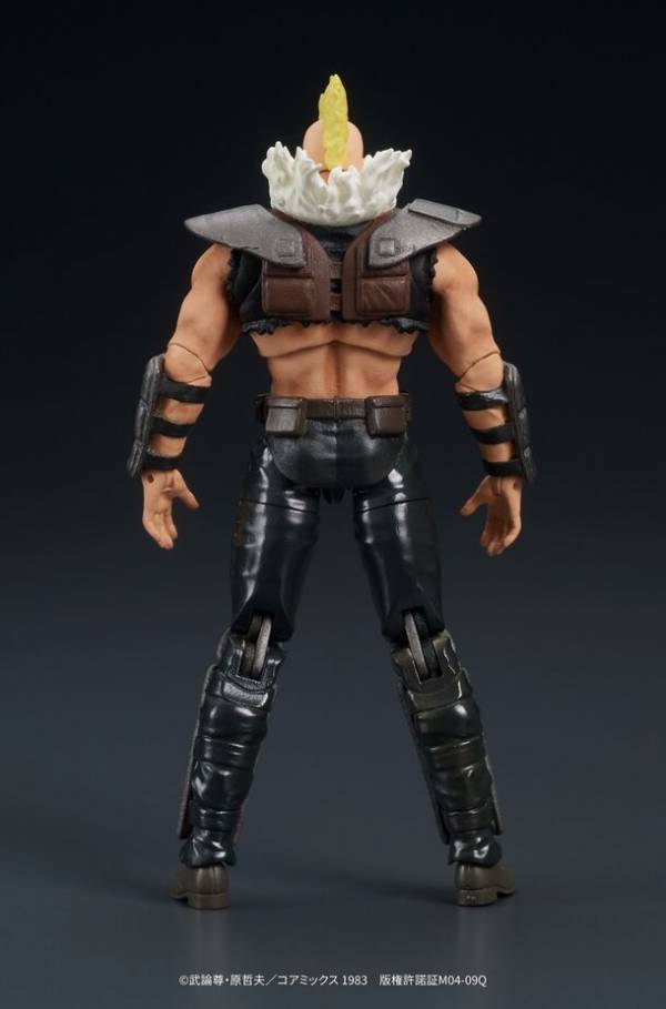 不朽の名作『北斗の拳』より、“ケンシロウとジード団員が約1/24スケールでアクションフィギュア化！2024年9月発売予定