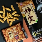 新潟土産の味を全国へ柿の実　柿の種のオイル漬けにんにくラー油風味　6月10日新発売