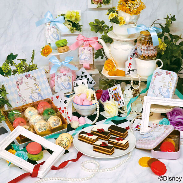 フランス菓子「ダロワイヨ」から「ふしぎの国のアリス」のティーパーティーをテーマにした新作スイーツが登場！5月9日より発売