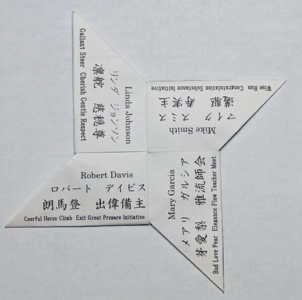 障害者の力をインバウンドで活かす！多言語アンケートつきオリジナル折紙手裏剣「ORIKEN(オリケン)」の提供開始