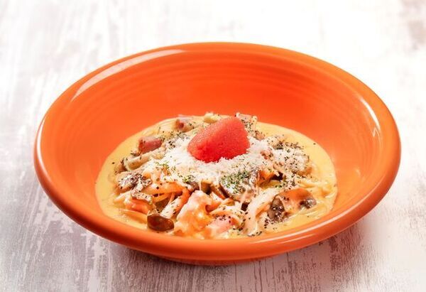 創業50周年を迎えるやまやと「らるきい」のコラボパスタを「めんたいBASE MARK IS 福岡ももち店」で5/1より期間限定発売