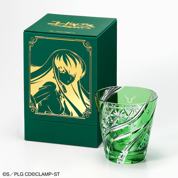 TVアニメ『コードギアス 反逆のルルーシュ』と伝統工芸「江戸切子」がコラボ！ルルーシュ、C.C.、スザクをイメージした江戸切子グラスが登場！