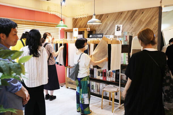 遠州織物の産地(静岡)での働き方を関東圏でPR　若手プロジェクトチームが東京で販売会＆トークイベントを5/18(土)初開催！
