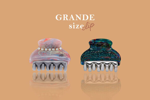 ヘアアクセサリーブランド「acca(アッカ)」からオリジナルのヘアクリップ“Grandeサイズ”全22色が登場！第一弾は5/22発売