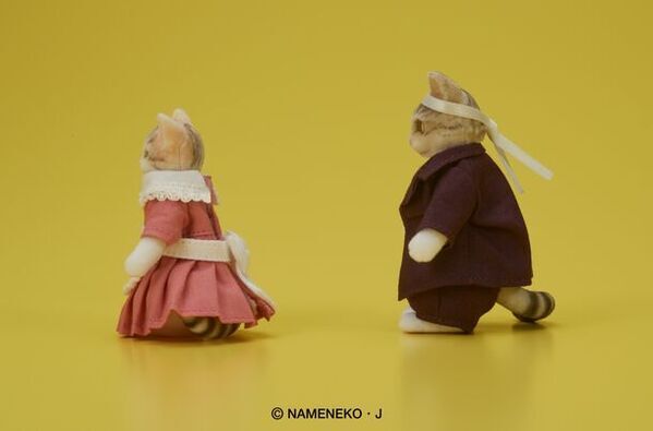 1980年代に流行した『全日本暴猫連合なめんなよ』、通称『なめ猫』がアクションフィギュア化！2024年10月発売予定