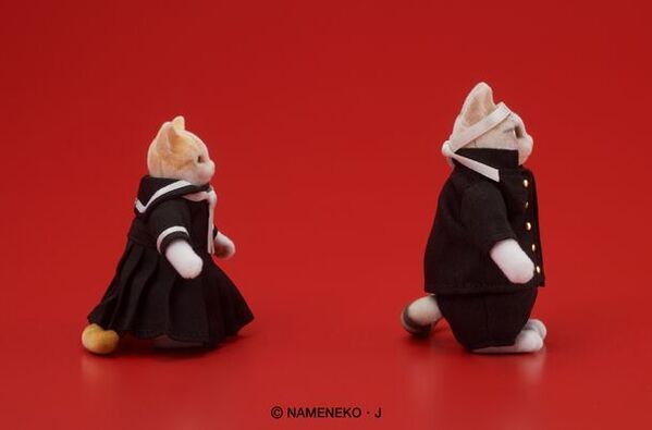 1980年代に流行した『全日本暴猫連合なめんなよ』、通称『なめ猫』がアクションフィギュア化！2024年10月発売予定