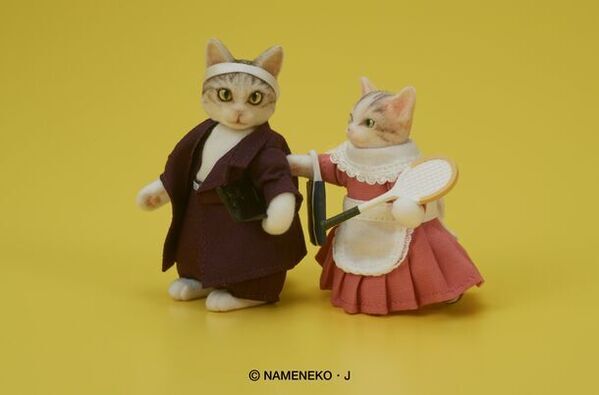 1980年代に流行した『全日本暴猫連合なめんなよ』、通称『なめ猫』がアクションフィギュア化！2024年10月発売予定
