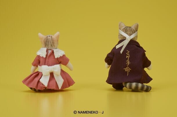 1980年代に流行した『全日本暴猫連合なめんなよ』、通称『なめ猫』がアクションフィギュア化！2024年10月発売予定