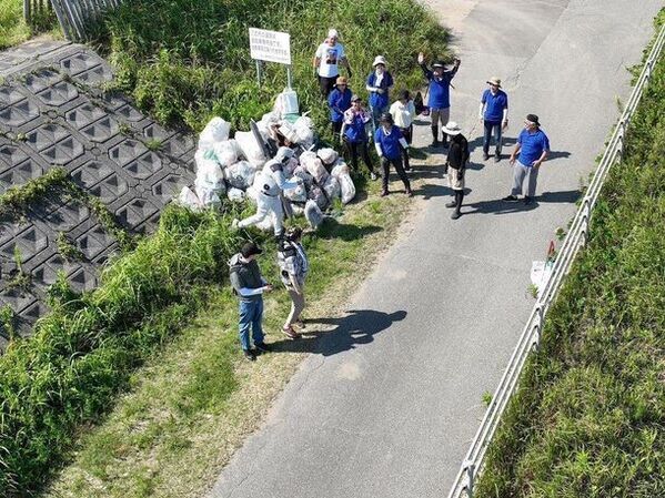 GPSアートで能登半島地震復興応援＆海岸をクリーンに！『がんばろう内灘！海ごみゼロGPSアート』を開催