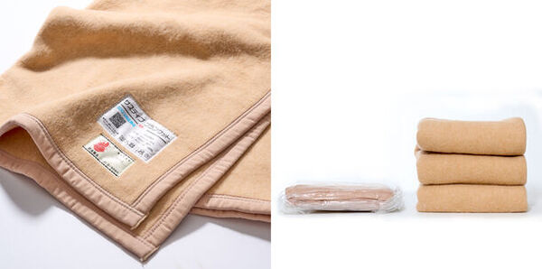 ＜繊維to繊維＞次世代の反毛技術で、いらなくなった繊維製品から作った災害用備蓄毛布が、ふるさと納税に初登場