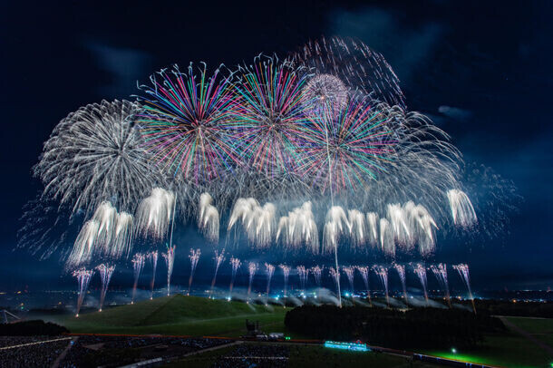 日本中で人気のツアー型花火大会「芸術花火シリーズ」　今年も宮城県亘理町にて「東北未来芸術花火2024」を9月28日(土)開催決定！