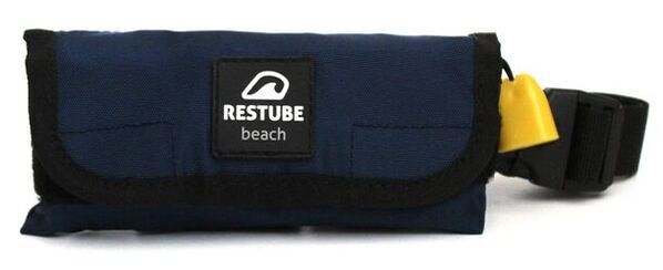 『海や川での水難事故の犠牲者を少しでも減らしたい！』そんな思いから開発された、超小型／軽量の膨張式・緊急浮力体『レスチューブ・ビーチ マリンブルー』の発売開始！