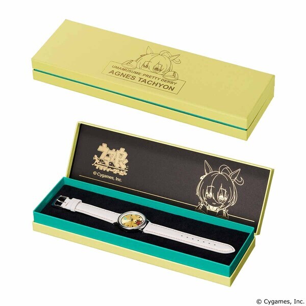 目をやるたびに、こちらをのぞくウマ娘が癒しと元気を与えてくれる！大好評の腕時計シリーズから第2弾が登場！