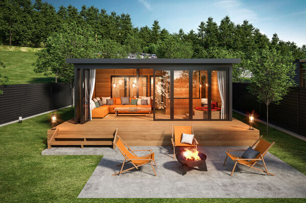 1日5組限定。全棟サウナ・天然温泉露天風呂付ヴィラ「天空の温泉ヴィラ紬 河口湖」が2024年8月オープン