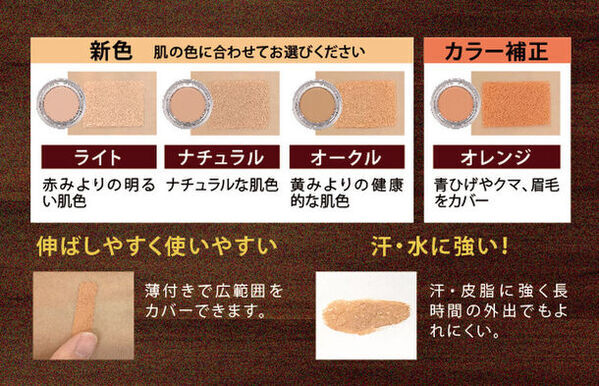 メンズの肌悩みに！メンズコスメのシボレーから肌色に合わせた3色のコンシーラーが新登場