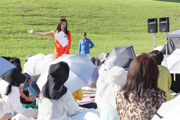 ＜開催レポート＞初の野外講座『億楽(R)リアル集中講座』　三重県の津カントリー倶楽部にて6月1日開催！～心を開放し、自分の魅力を再認識する一日に～