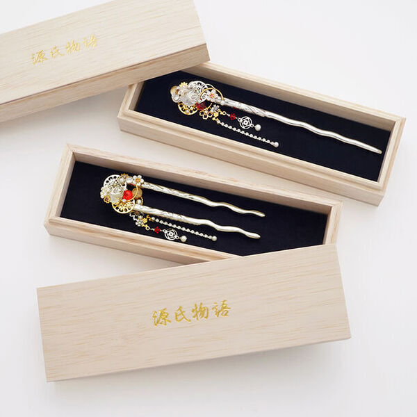 ピアスのようなイヤリング「ぴあり」を製作するジュエリー京都　「源氏物語」シリーズの新作かんざし「光源氏」を6月14日(金)に数量限定発売！