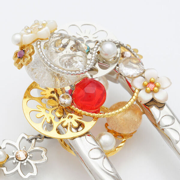 ピアスのようなイヤリング「ぴあり」を製作するジュエリー京都　「源氏物語」シリーズの新作かんざし「光源氏」を6月14日(金)に数量限定発売！