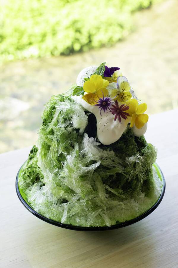 “花を食べる”新感覚スイーツ!「Souffle Cheesecake HANA」から期間限定で「花のかき氷」が登場