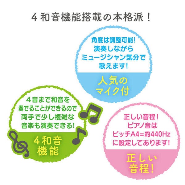 ポケモン公式ベビーブランド「モンポケ」初！スタンドタイプのピアノ・キーボード「モンポケ キーボード」6月21日発売　ピカチュウの声と多彩な機能搭載の本格派