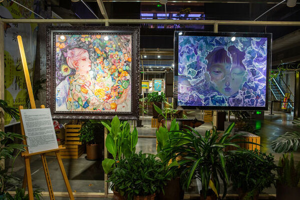 大丸松坂屋百貨店・八犬堂の協力のもとHRD ARTが主催　若手アーティストの登竜門「いい芽ふくら芽」の初の海外展示が盛況のうちに終了！