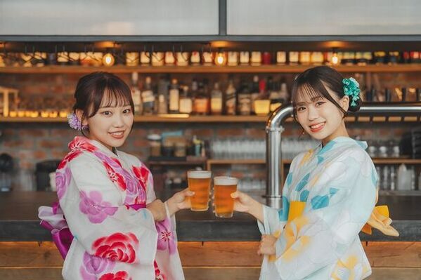 ビールの街ヨコハマで楽しむ　もらえる浴衣付きディナープラン「5つのレストランから選べる！浴衣BEER 2024」7/2(火)～9/27(金)開催