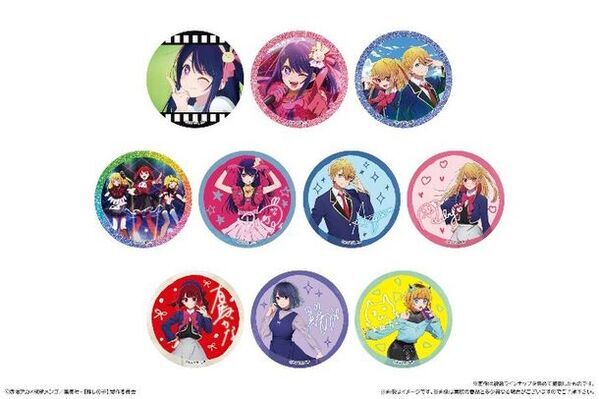 アニメ【推しの子】第2期のスタートを記念してキラキラホロシール付属のまんまる焼きが新登場！