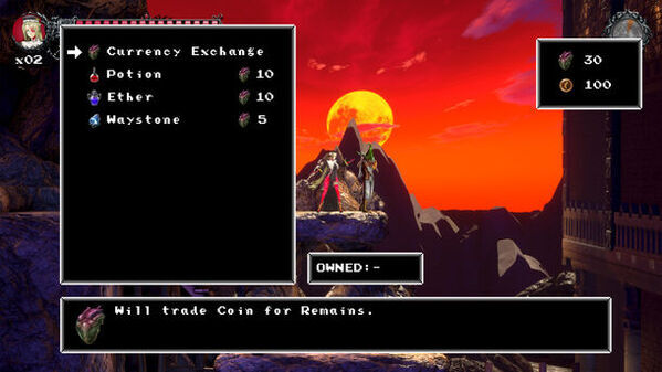 『Bloodstained: Ritual of the Night(ブラッドステインド：リチュアル・オブ・ザ・ナイト)』の新DLC「クラシックモード 2：ドミニクズカース」が配信開始！