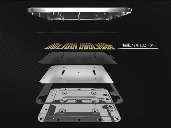 特殊フィルムヒーターを使用した新タイプのホットプレート　端までムラなく加熱し左右2面調理ができる「TWIN GRILL」を発売