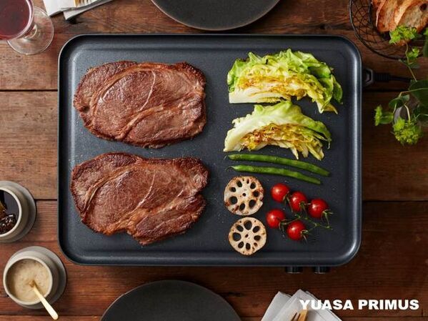 特殊フィルムヒーターを使用した新タイプのホットプレート　端までムラなく加熱し左右2面調理ができる「TWIN GRILL」を発売