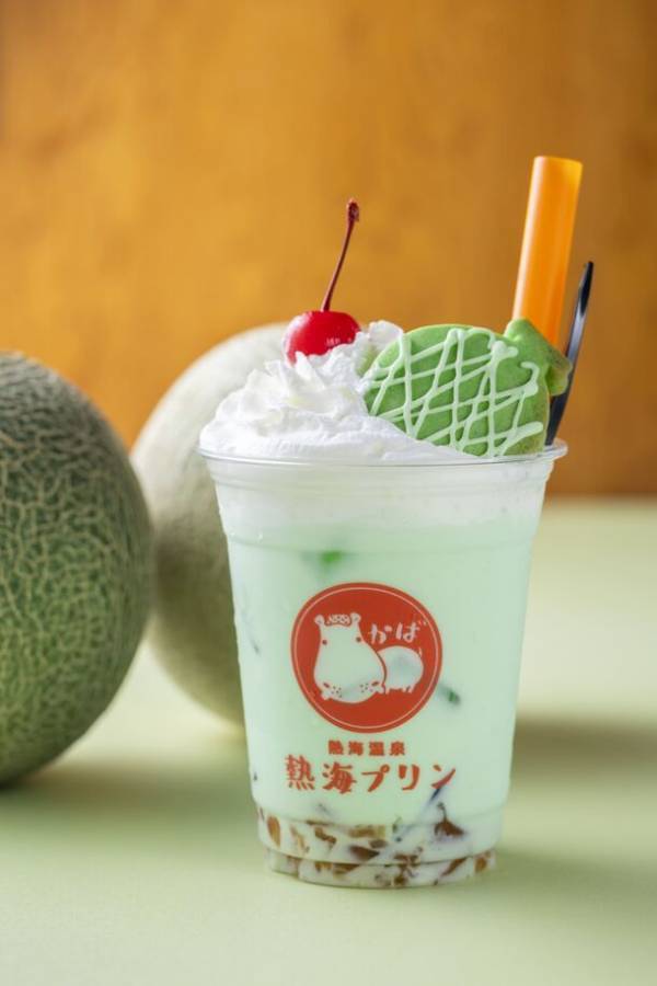 熱海プリン・爽やかな夏のはじまりに！レトロなかわいさ満載の「メロンプリン」が6/22新登場