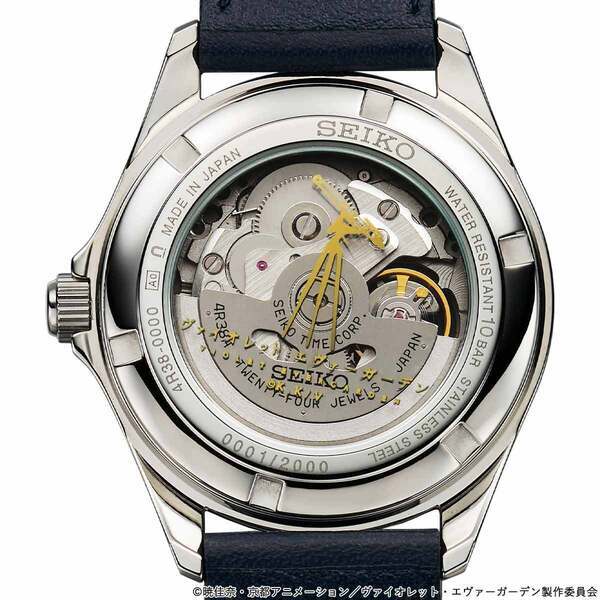 ヴァイオレットが歩んだ物語の中から、二つのストーリーをイメージした『ヴァイオレット・エヴァーガーデン』の機械式腕時計が登場！