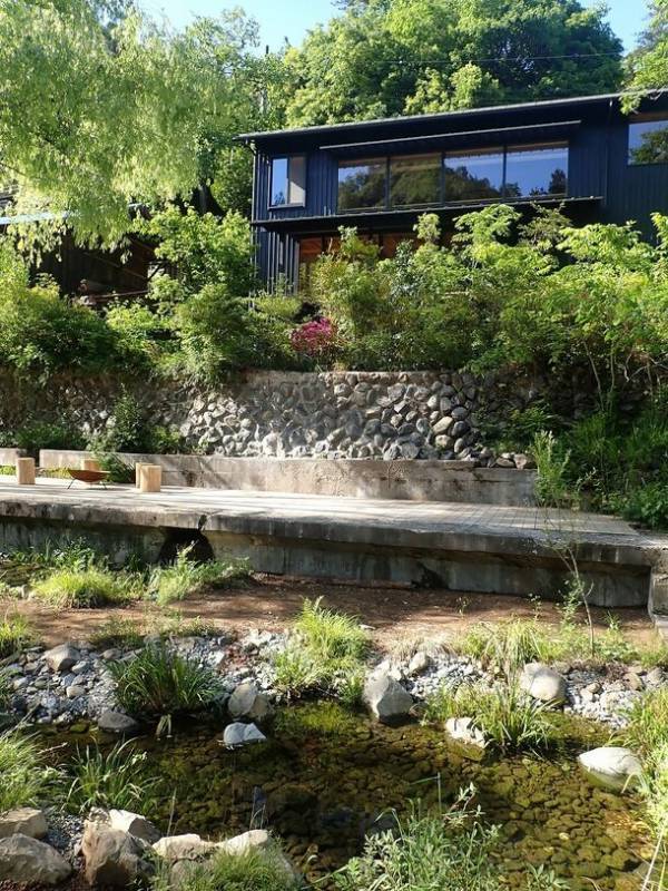 NPO birth、奥多摩に新しく開業したホテル・レストラン・サウナの敷地にビオトープを創出