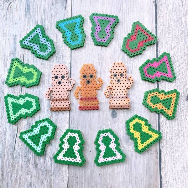 古墳とハニワと星月夜