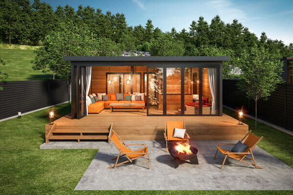 1日5組限定の「天空の温泉ヴィラ紬 河口湖」が8/1オープン！全棟サウナ・天然温泉露天風呂付ヴィラ　プライベート空間でワンランク上の非日常体験を提供