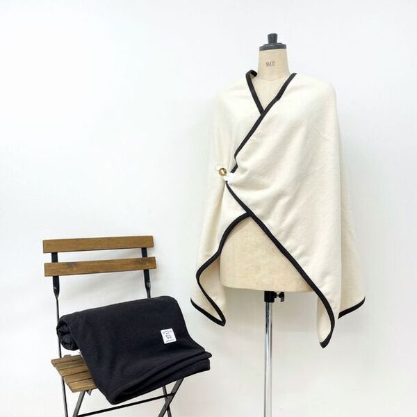 「北海道ウールブランケット」から新色として“キナリ”が登場　2024年7月1日よりktp.laboオンラインショップにて順次販売