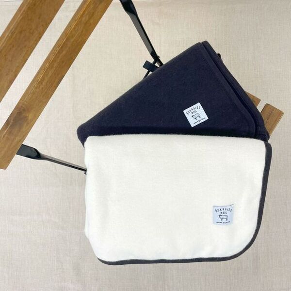 「北海道ウールブランケット」から新色として“キナリ”が登場　2024年7月1日よりktp.laboオンラインショップにて順次販売