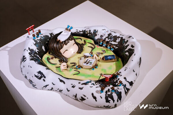 金田涼子、広州での初個展「とこしえの光」を8月28日まで開催　W11美術館のこけら落とし展示