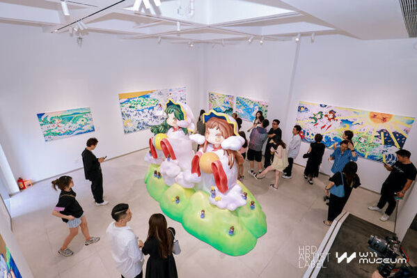 金田涼子、広州での初個展「とこしえの光」を8月28日まで開催　W11美術館のこけら落とし展示