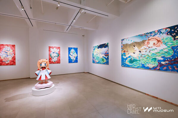 金田涼子、広州での初個展「とこしえの光」を8月28日まで開催　W11美術館のこけら落とし展示