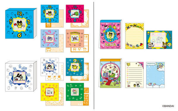 90年代に大ブームを巻き起こした『たまごっち』初代キャラクターデザインの文具雑貨シリーズを7月中旬より発売