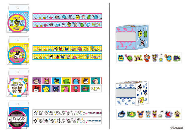 90年代に大ブームを巻き起こした『たまごっち』初代キャラクターデザインの文具雑貨シリーズを7月中旬より発売