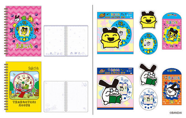 90年代に大ブームを巻き起こした『たまごっち』初代キャラクターデザインの文具雑貨シリーズを7月中旬より発売