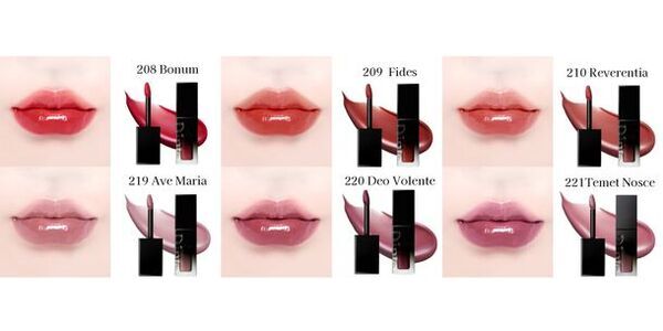 古典文学コンセプトの韓国コスメ「Dinto(ディーント)」から、ブラーグロイリップティント新色12種・新リップグロスライン登場