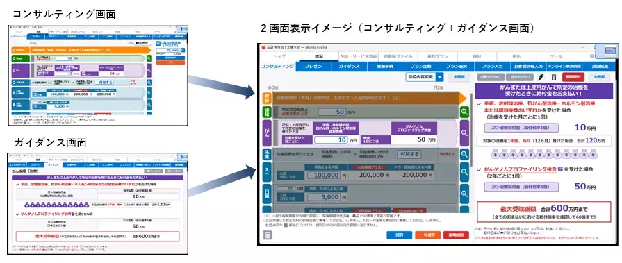 ネオス、太陽生命の営業端末「T-AI-Face」のリニューアル開発を支援2画面表示の実装により利便性が大きく向上