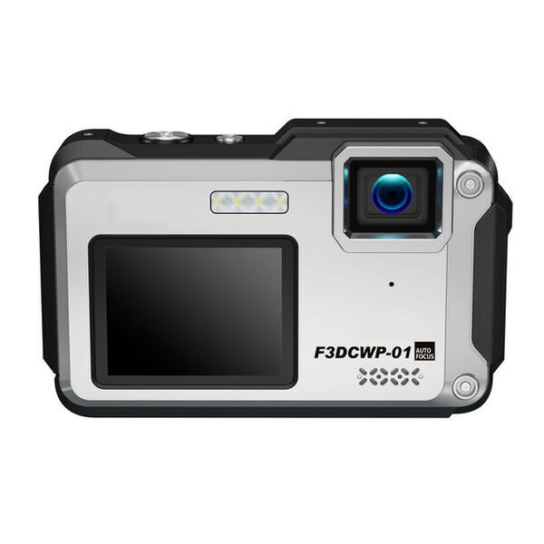 IP68級防塵防水・耐衝撃であらゆるアクティビティに！デュアルモニターの防水デジタルカメラ「F3DCWP-01」発売