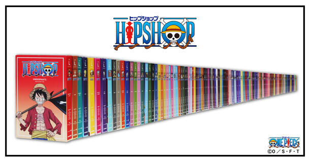 【HIPSHOP×『ONE PIECE』】夏休み開催！HIPSHOP(ヒップショップ)が展開するHIPSHOP ONE PIECE Seriesが全ラインナップ並ぶ期間限定POP UP STOREを東京・神奈川・大阪・福岡で開催決定！