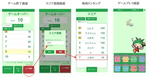 ゲームで楽しくゴミの分別を学ぶ！大阪府大東市が公式LINEに「ごみ減量化ゲーム」を実装
