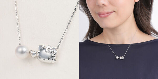 ハローキティ50周年記念、大月真珠が新作ジュエリーを7月30日発表