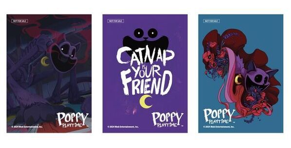 「キャットナップ」をフィーチャーした「Poppy Playtime」公式POP UP STOREが8/14～8/27の期間限定で原宿に登場！